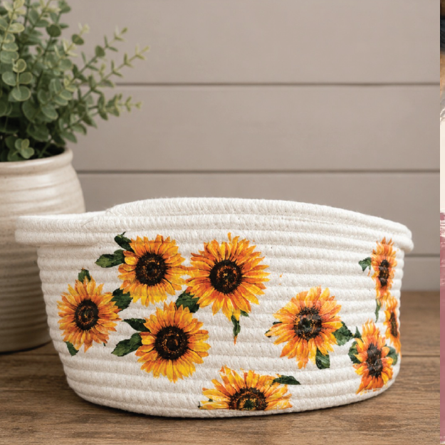 Sunflower/Floral Basket : September 9