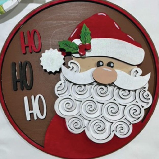 ON THE ROAD : Christmas Round Signs & Porch Leaner Painting : November 17