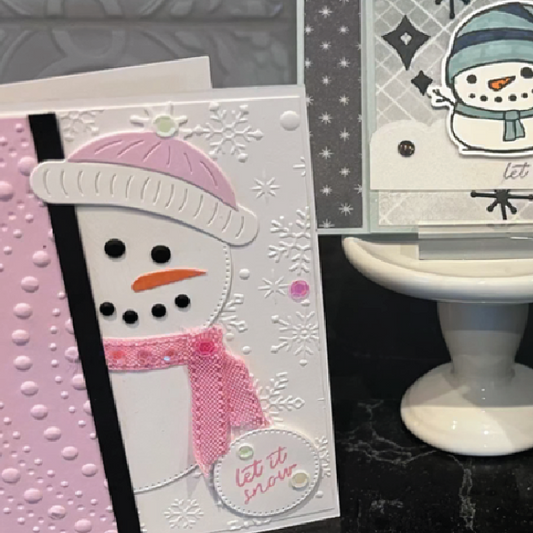 Stamping Snowman Cards (Guest instructor, The Happy Stamper)  : January 6