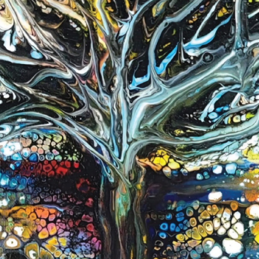 Acrylic Paint Pouring (Guest Instructor, Ann Eakright) : February 11