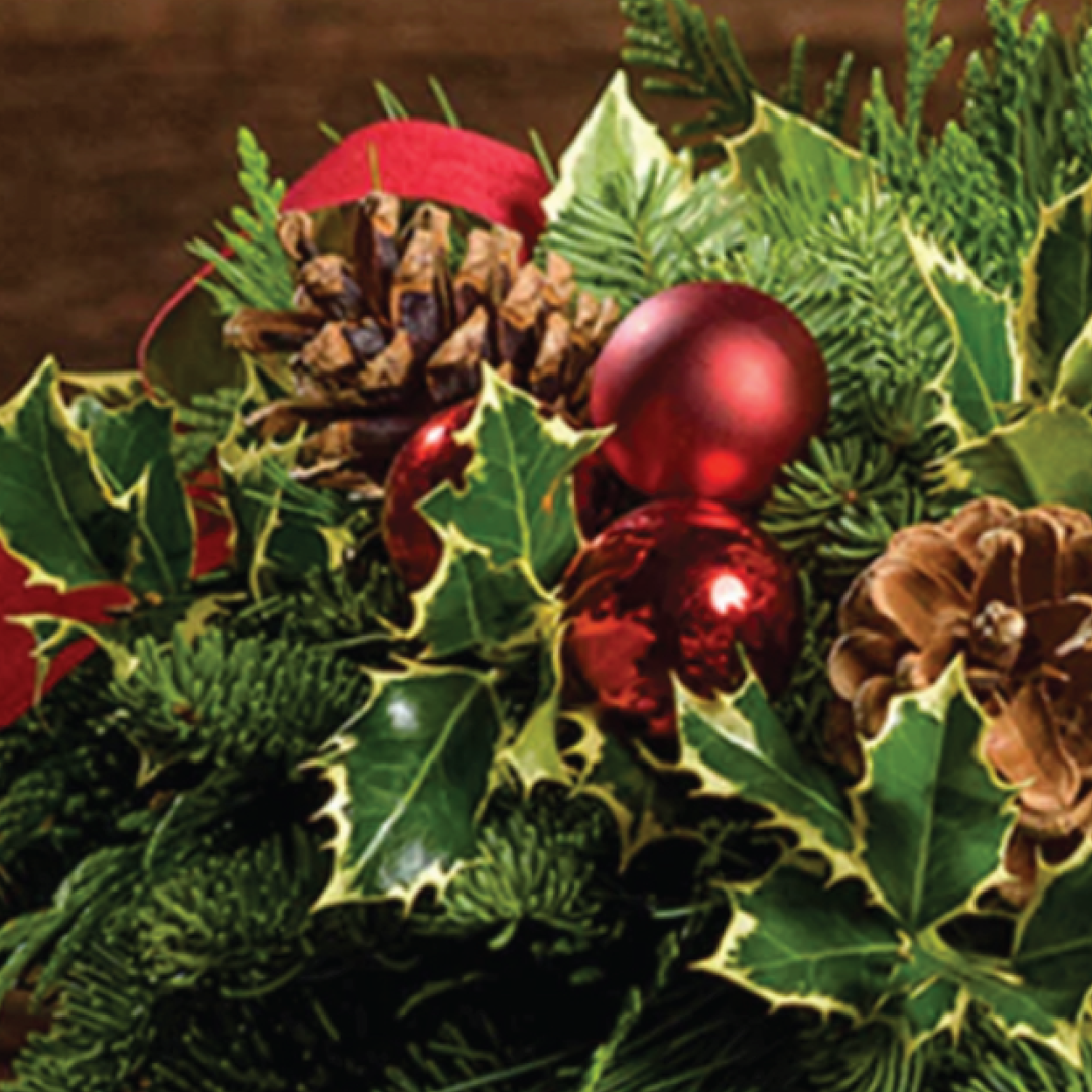 ON THE ROAD : Christmas Centerpiece  :  December 4