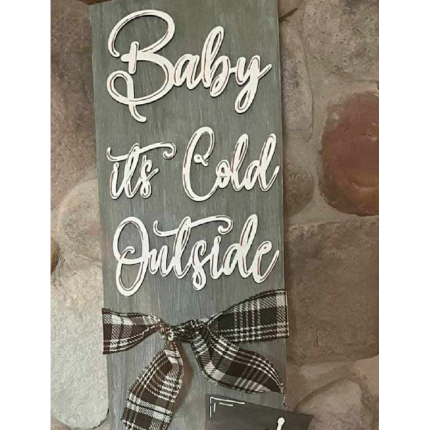 ON THE ROAD : Christmas Round Signs & Porch Leaner Painting : November 17