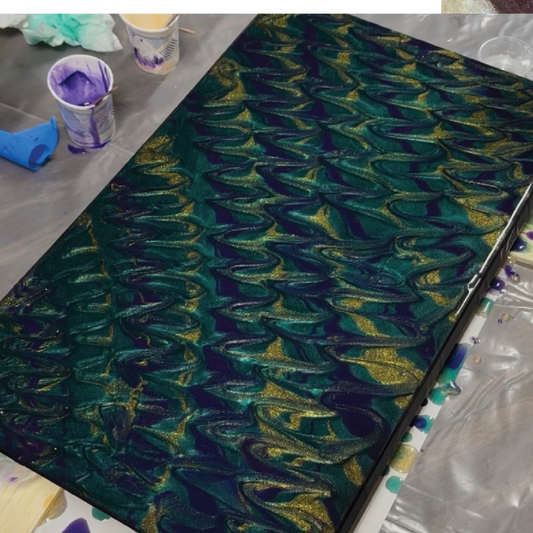 Epoxy Resin Charcuterie Board (Guest Instructor, Alissa with All Smiles Epoxy)  :  May 6