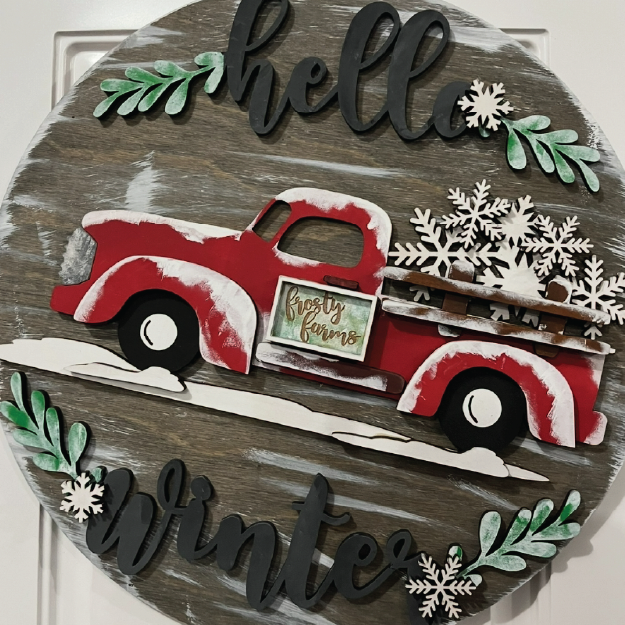 Winter and Valentines Painting : January 27