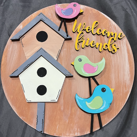 CRAFT FOR A CAUSE  :  Spring Round Signs  :  May 5