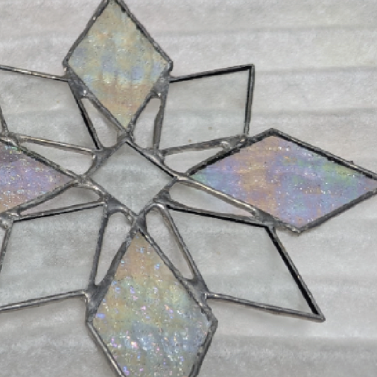 Snowflake Stained Glass (Guest instructor John Miretti) : January 14